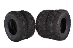 MASSFX Grinder 24x8-12 24x10-11 Front & Rear ATV Tire Set 6 Ply (4 Pack)