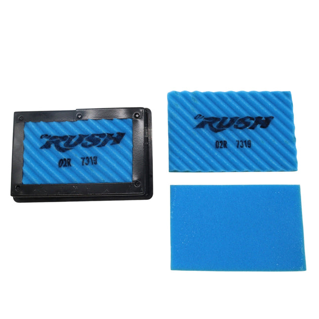 O2 RUSH High‑Performance Adventure Bike & ATV/SXS Air Filter - Fits BMW R1200-1250GS – Washable, Reusable, Maximum Airflow & Engine Protection - CNC‑Pre-Oiled Air Filter