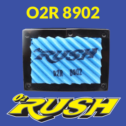 O2 RUSH High‑Performance Adventure Bike & ATV/SXS Air Filter - Fits CF Moto 800 MT (2022-2024) – Washable, Reusable, Maximum Airflow & Engine Protection – CNC‑Pre-Oiled Air Filter