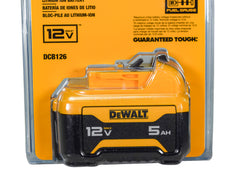 Dewalt DCB126 12V MAX 5.0Ah Lithium Ion Battery