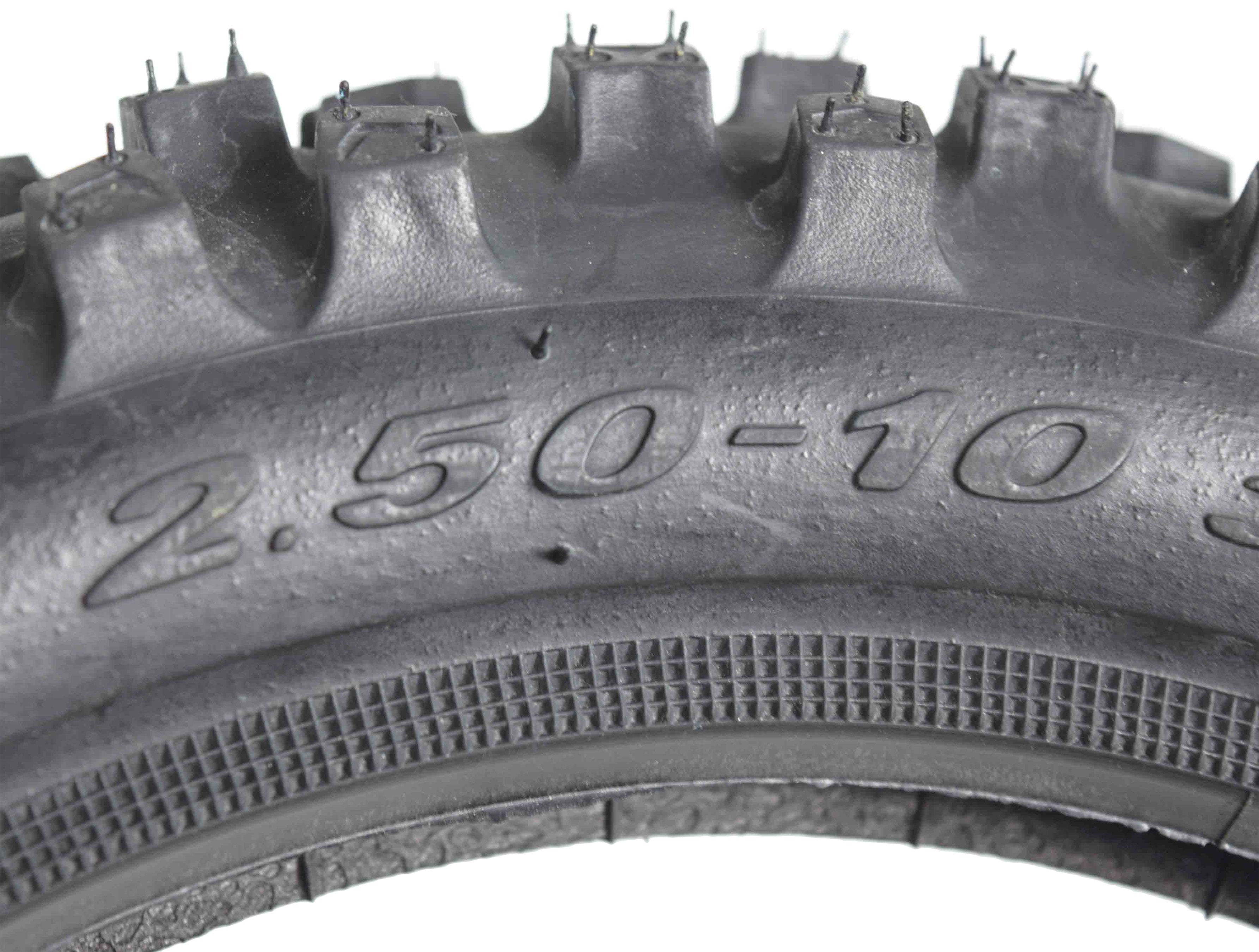 Pirelli Scorpion MX Extra J 2.50-10 33J Tube Type Front Motorcycle Tires with Inner Tubes, High-Performance Pit Bike Motocross Tire for Enhanced Traction and Durability (2 Pack)