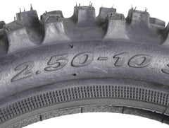 Pirelli Scorpion MX Extra J 2.50-10 33J Tube Type Front Motorcycle Tires with Inner Tubes, High-Performance Pit Bike Motocross Tire for Enhanced Traction and Durability (2 Pack)