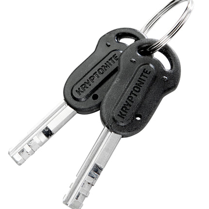 Kryptonite KryptoLok 6A Alarm Disc Lock  – Motorcycle, Scooter & E-Bike Security Lock with 120dB Anti-Theft Alarm, 6mm Hardened Locking Pin, Weather-Resistant Electronics 2 Stainless Steel Keys