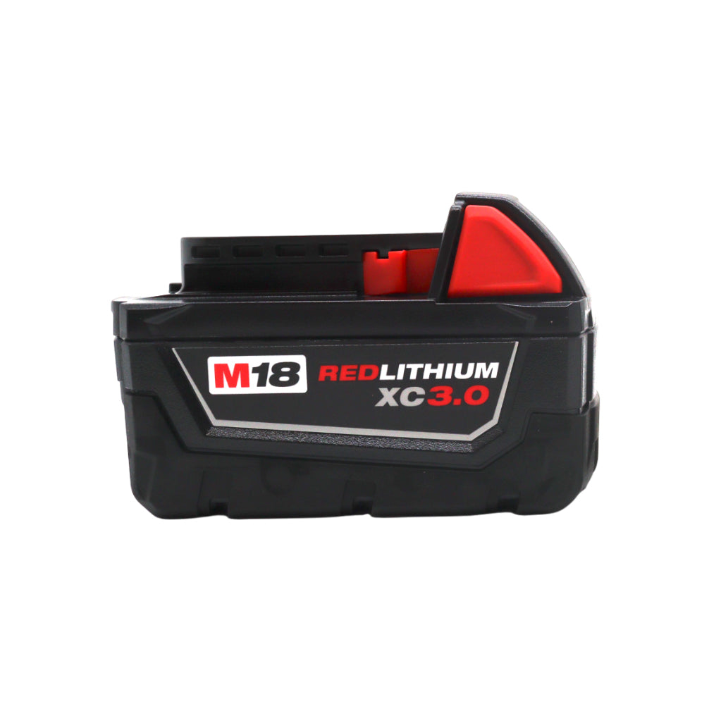 Milwaukee M18 REDLITHIUM XC 3.0 Dual Battery Pack – 2-Pack of High-Capacity 18V Lithium-Ion Batteries for M18 Cordless Tools – 3.0 Amp hour - 54 Watt hour battery