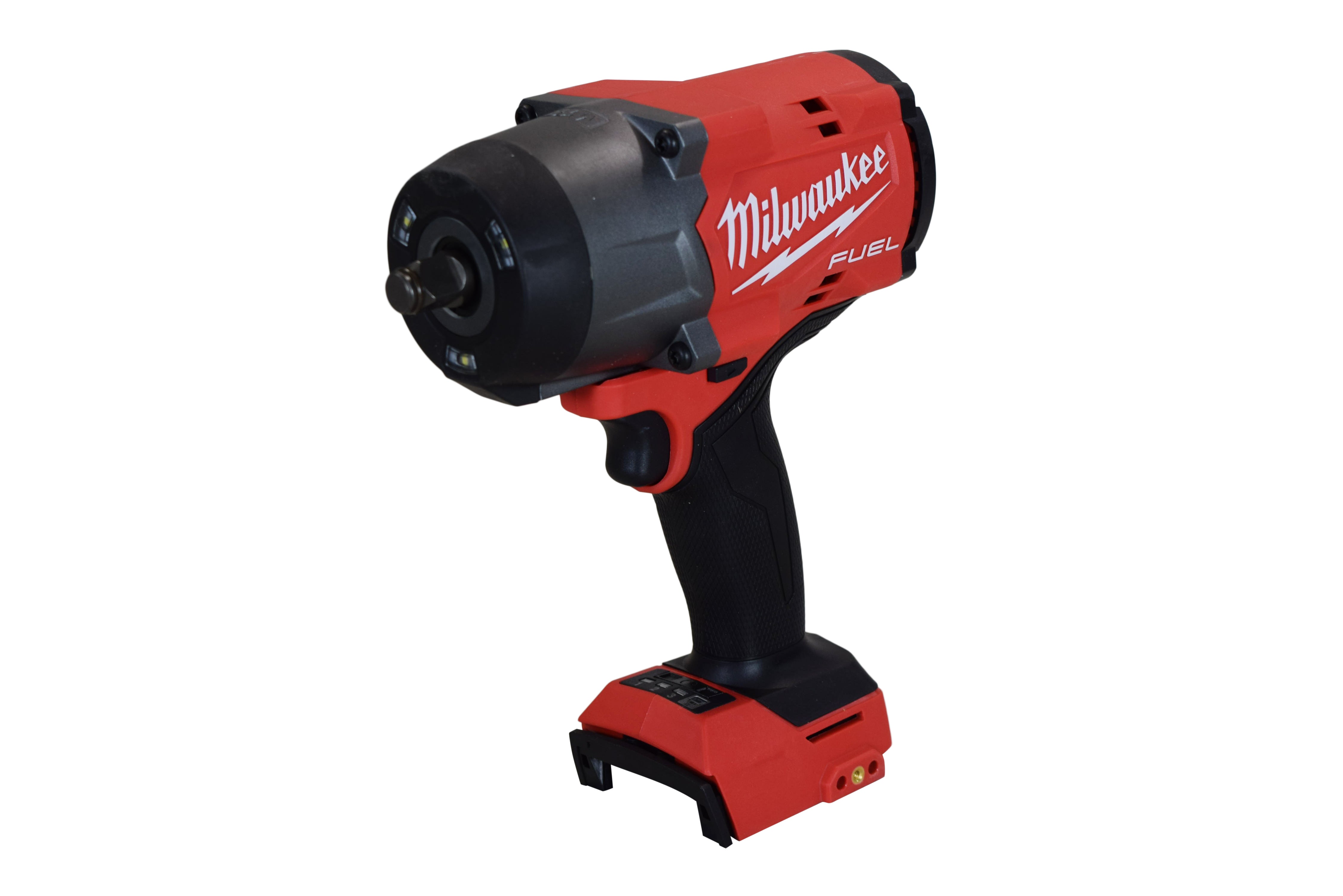 Milwaukee M18 FUEL 18V 1/2" High Torque Impact Wrench Kit with Friction Ring – Powerstate Brushless Motor, Redink Plus Intelligence, M18 REDLITHIUM Battery & Charger – Compact High-Output Impact Tool
