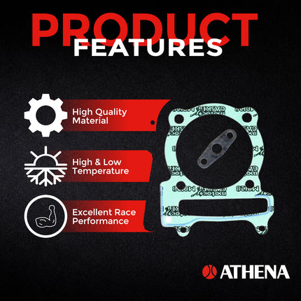 Athena P400250600059 Top End Gasket Kit for Kawasaki KVF 300 Brute Force – High‑Quality Cylinder Head & Top‑End Rebuild Gasket Set for Reliable ATV Performance (Oil Seals Not Included)