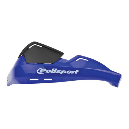 Polisport 8305100028 Evolution Integral Handguards Blue NEW Inside Handlebar Universal Mount Kit Pair Full Wrap Around Plastic MX Enduro Trail Rally ATV Protection with Removable Spoiler