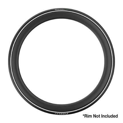 Pirelli Cinturato Velo TLR Reflective 35-622 (700 x 35c) Road Bicycle Tire - Great for Long-Distances and Various Terrains - Armour Tech, Clincher Type, Tubeless Ready Bike Tire with Keychain 700x35c