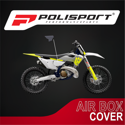 Polisport 8611800003 AirBox Cover for Husqvarna TC/FC 2025+ & TE/FE 2026+ – Nardo Grey – OEM-Style Replica Plastic with Durable Gloss Finish Perfect Factory Fit Impact Resistant
