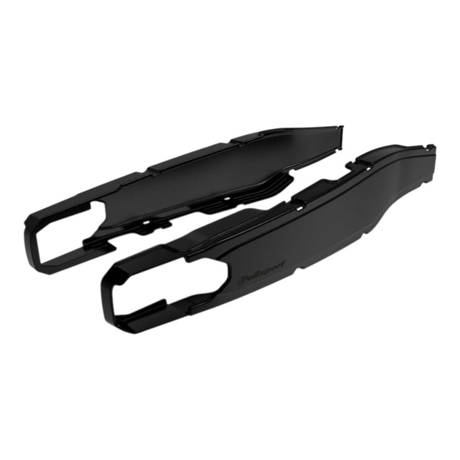 Polisport Motocross Motorcycles (MX) Swingarm Protector for GasGas EC 250/300 (2017-2020), XC 250/300 (2017-2020), Rieju MR 250/300 (2021-2026) Dirt Bikes - Black