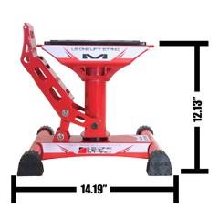 Matrix Concepts LS1 Lift Stand with 500 lbs Capacity for Dirt Bikes (Red)