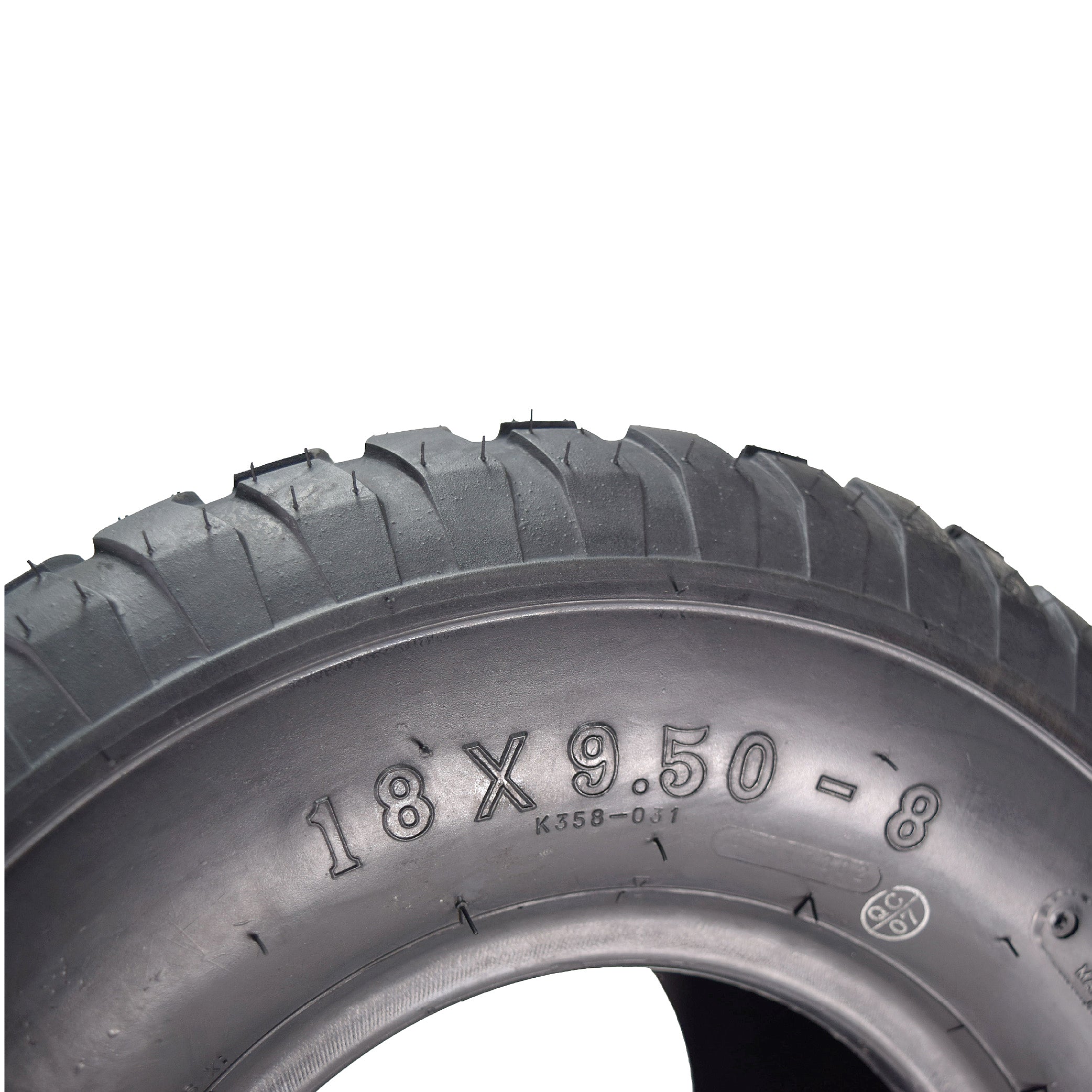 Two 18x9.50-8 Wanda P332 Turf Master Lawn Tire