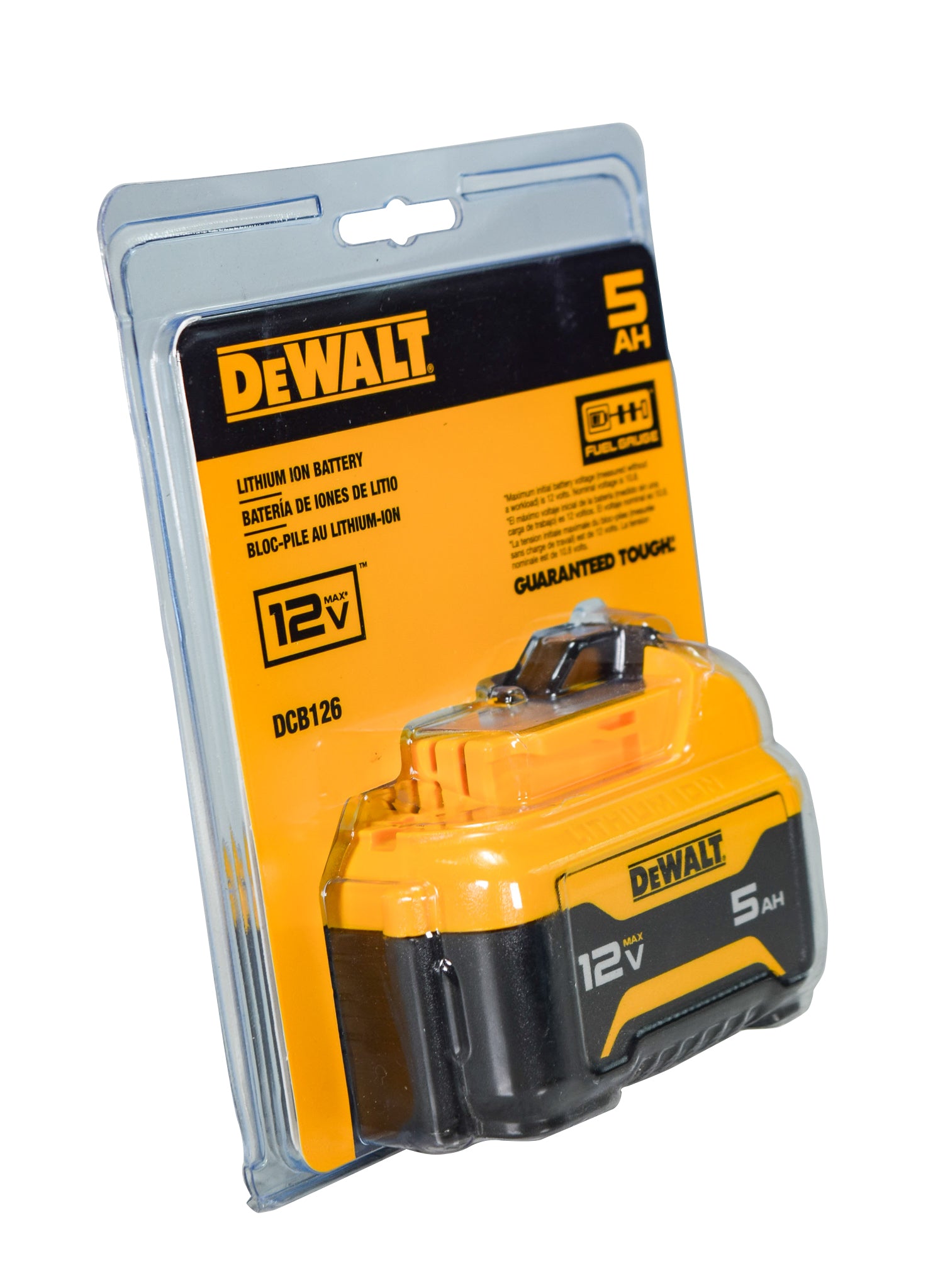 Dewalt DCB126 12V MAX 5.0Ah Lithium Ion Battery