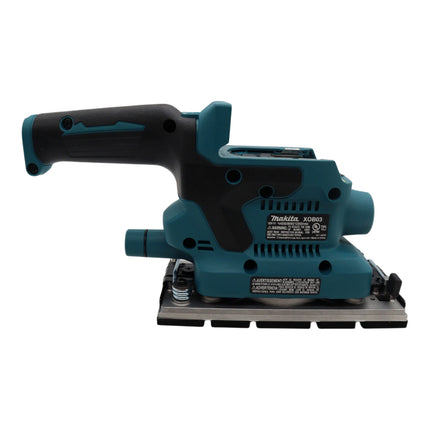 Makita XOB03Z 18V LXT Brushless Cordless 5" Random Orbit Sander with Variable Speed Control, 3-Speed Settings, 3/32" Orbit Diameter, Electronic Speed Control and Dust Collection, Tool Only