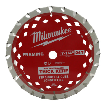 Milwaukee 2834-20 M18 FUEL 18V Lithium-Ion Brushless Cordless 7-1/4 in. Circular Saw (Tool-Only)