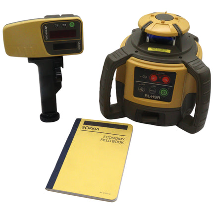 Topcon RL-H5A Next Generation Self-Leveling Horizontal Rotary Laser Level Kit with LS-80X Receiver, Holder, Case & Field Book - 2600 ft (800m) Range, ±10 Arc Second Accuracy, IP66 Dust/Water Resistant