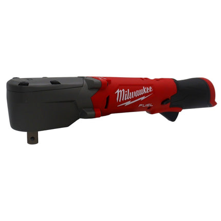 Milwaukee 2565P-20 M12 FUEL 12V 1/2" Right Angle Impact Wrench with Pin Detent, Brushless Cordless Impact Wrench with 220 ft-lbs Nut-Busting Torque, 4-Mode Drive Control, Tool Only