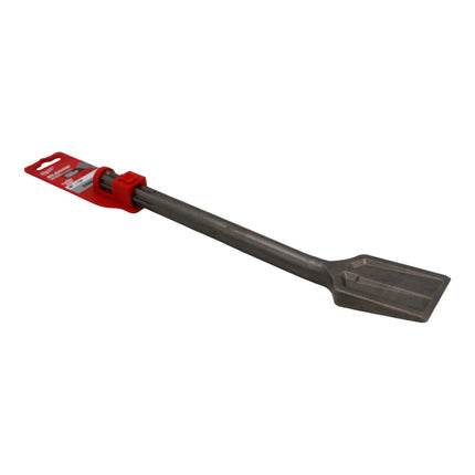 Milwaukee 48-62-4089 SDS-MAX SLEDGE Scraping Chisel, 2 in. x 12 in. Heavy-Duty Forged Steel Demolition Chisel with Reinforced Edges