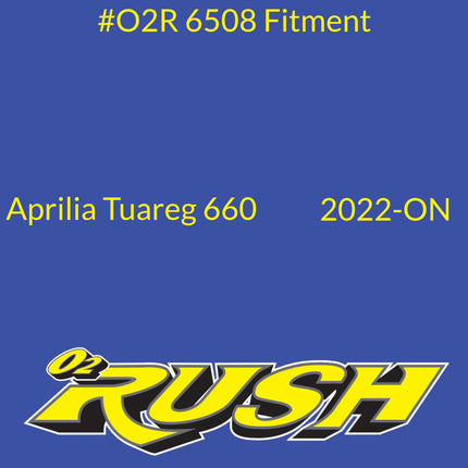 O2 RUSH High‑Performance Adventure Bike & ATV/SXS Air Filter - Fits Aprilia Tuareg 660 (2022+) – Washable, Reusable, Maximum Airflow & Engine Protection – CNC‑Pre-Oiled Air Filter
