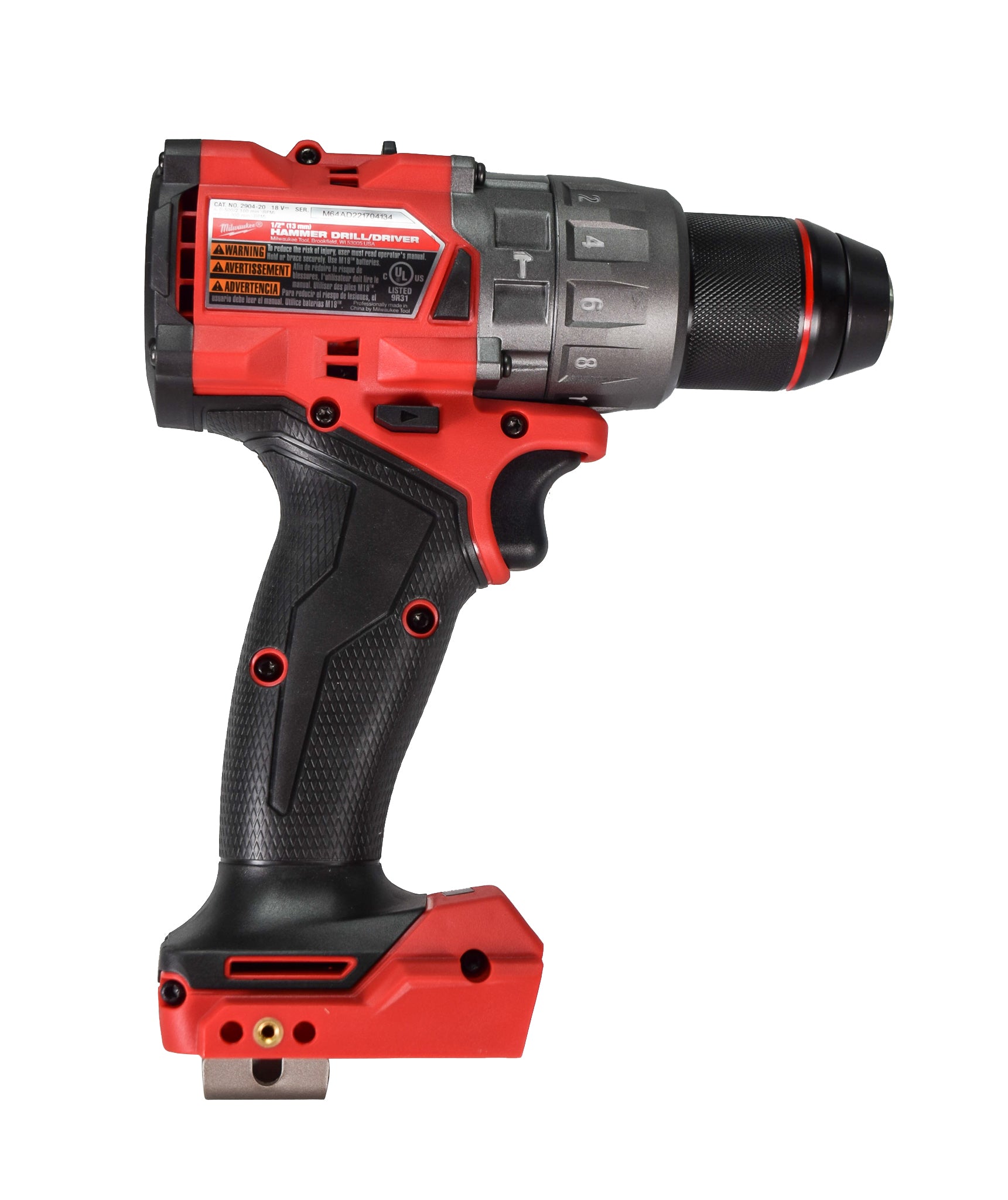 Milwaukee 2904-20 12V 1/2" Hammer Drill/ Driver