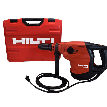 Hilti 120-Volt SDS-MAX TE 70-AVR Corded Rotary Hammer Drill Kit with Pointed Chisel and TE-YX SDS-MAX Style Drill Bit