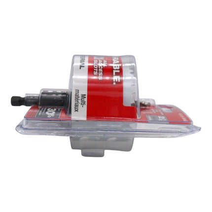 Milwaukee 49-56-9669 Hole Dozer 2-1/2 in. Bi-Metal Hole Saw with 3/8 in. Arbor and Pilot Bit, 3.5 Teeth Per Inch, 1-5/8 in. Cutting Depth