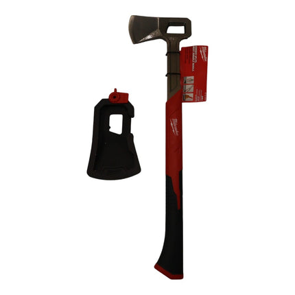 Milwaukee 48-22-9062 26-Inch Splitting Axe – Forged Steel Splitting Head with Optimized Wedge Design, Fiberglass Handle with Overstrike Protection, ShockShield Grip