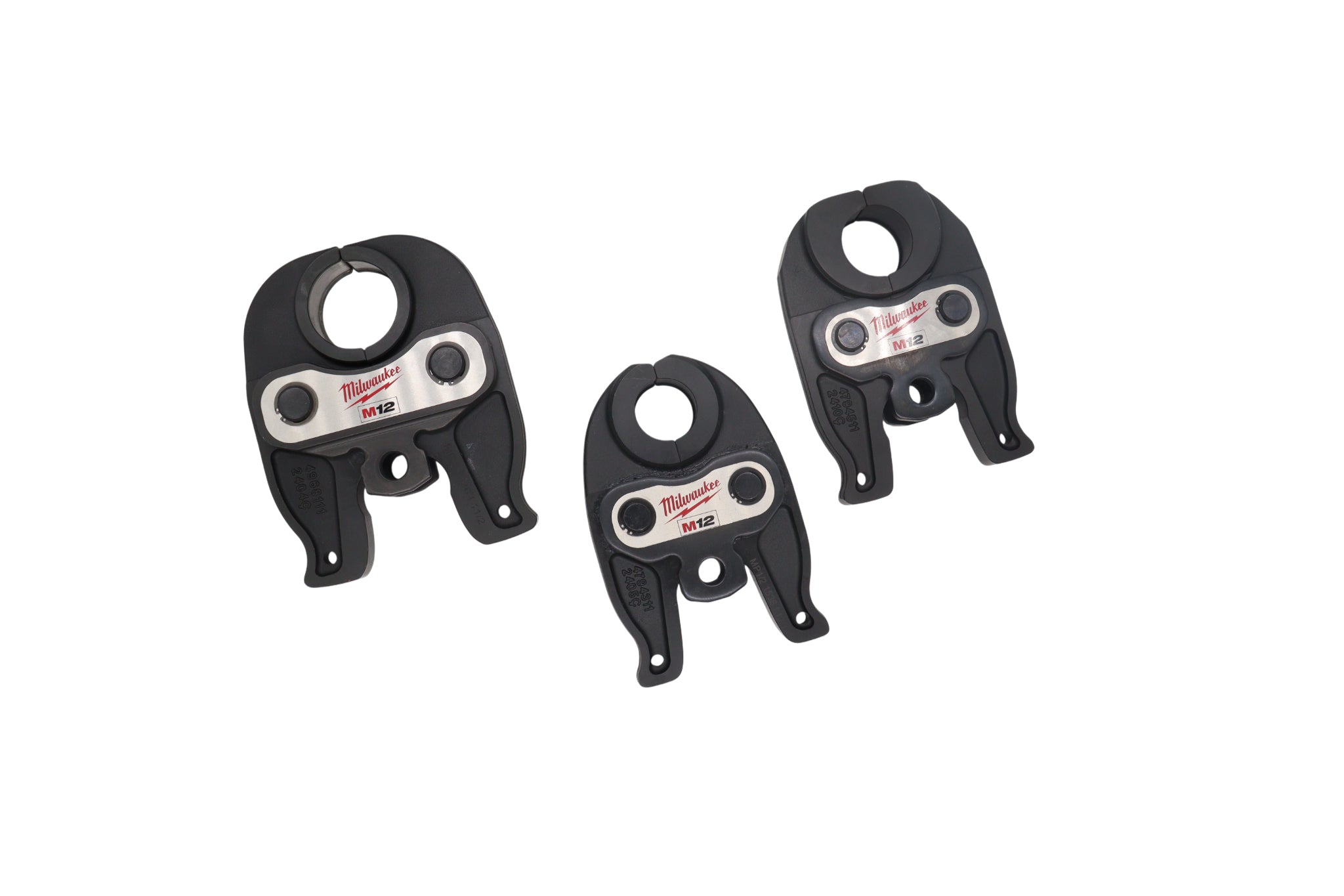 Milwaukee 49‑16‑2496 1/2"–1" IPS‑P Press Jaw Kit for M12 FORCE LOGIC Press Tool – Carbon & Stainless Steel Pipe Fittings