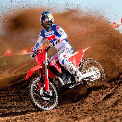 Polisport Clutch and Ignition Cover Protector Kit (Red) - Compatible with Honda CRF450R(17-25)