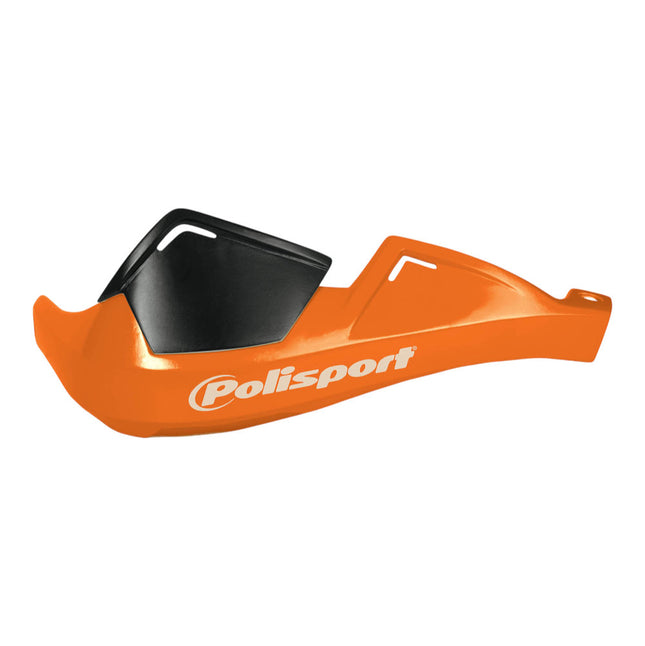 Polisport 8305100030 Integral Evolution OEM‑Quality Orange Handguards for Universal Handlebar Mount, Injection‑Molded Durable Gloss Polypropylene (DGP), Impact‑Resistant Flexible Design with Perfect Fit and Glossy Finish