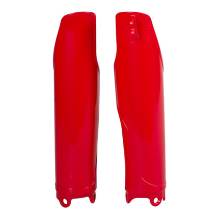 Polisport 8351700003 Fork Protectors for Honda CR125 CR250 2004?2007 and CRF250R CRF450R 2004 and Newer – Durable OEM?Style Red Front Fork Guards