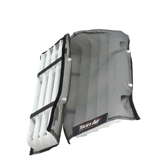 Twin Air Radiator Sleeves For KTM & Husqvarna Dirt Bikes - Nylon-Coated Glass Yarn Mesh for Mud and Dirt Protection