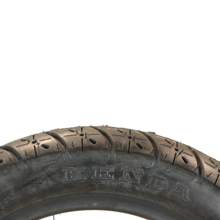 Kenda K329 2.50/10 TT 4-Ply Front/Rear Scooter Tire for Urban Street Riding and Light Off-Road Use, (2.50-10 TT) with Kenda Keychain