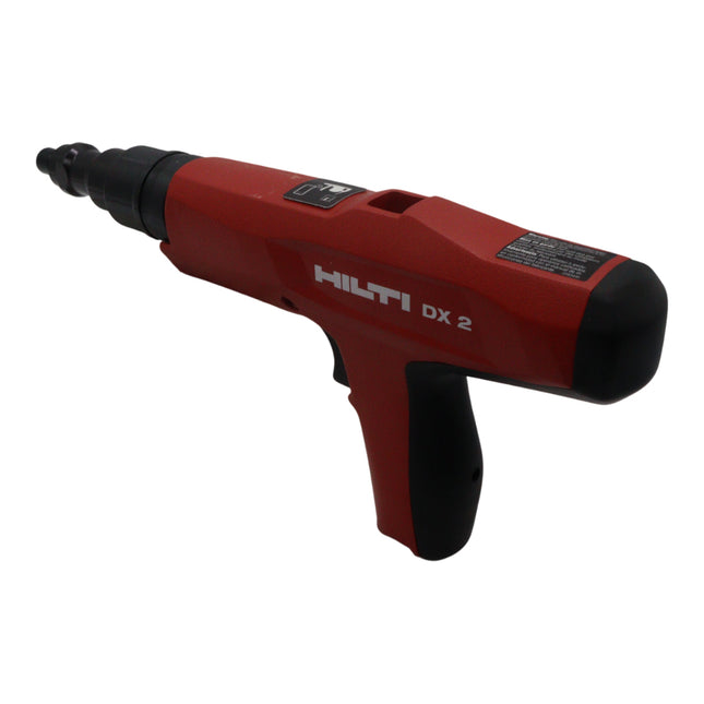 Hilti DX 2 Powder-Actuated Fastening Tool for Concrete and Steel, Semi-Automatic Powder Tool for Light- to Medium-Duty Fastening Applications (Tool Only)