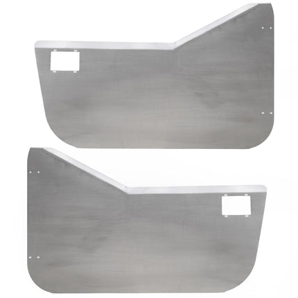 Gen-Right DSK-2200 Aluminum Half Doors Pair with Door Latch Kit for Wrangler TJ/LJ - Lightweight, Trail-Ready Visibility, No Latch Included - Made in the USA
