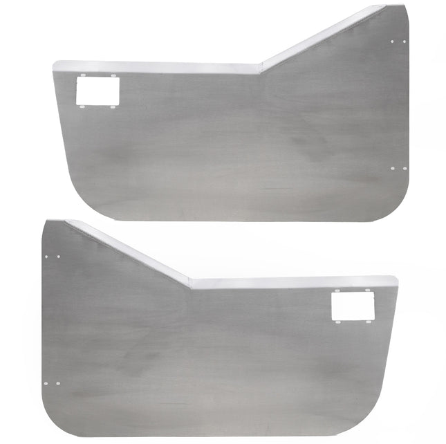 Gen-Right DSK-2200 Aluminum Half Doors Pair with Door Latch Kit for Wrangler TJ/LJ - Lightweight, Trail-Ready Visibility, No Latch Included - Made in the USA