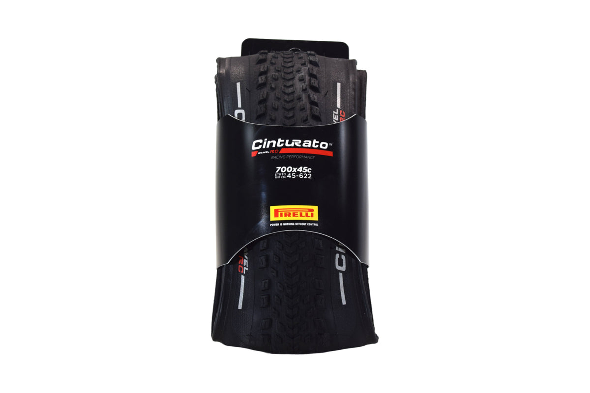 Pirelli Cinturato Gravel RC TLR 45-622 (700 x 45c) Road Bicycle Tire - SpeedGrip Compound, Clincher Type, Tubeless Ready Bike Tire 700x45c