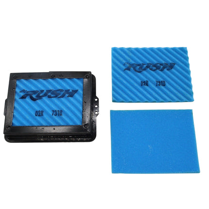 O2 RUSH High‑Performance Adventure Bike & ATV/SXS Air Filter - Fits BMW F850GS (2018+) – Washable, Reusable, Maximum Airflow & Engine Protection - CNC