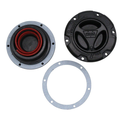 WARN 95060 Premium Manual Locking Hubs – 35 Spline – Fits 2005–2026 Ford Super Duty F‑250/F‑350/F‑450/F‑550 – Black Powder‑Coated – Set of 2 – Heavy‑Duty All‑Metal Construction