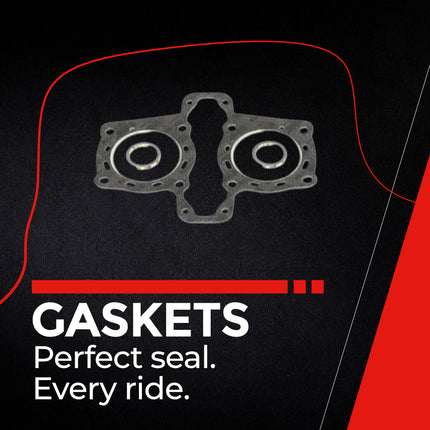 Athena P400210850975/1 Full Gasket Kit for Honda VF1100 V65 Magna & V65 Sabre – Complete Engine Gasket & Seal Rebuild Set for Reliable Restoration and Maintenance (Oil Seals Not Included)