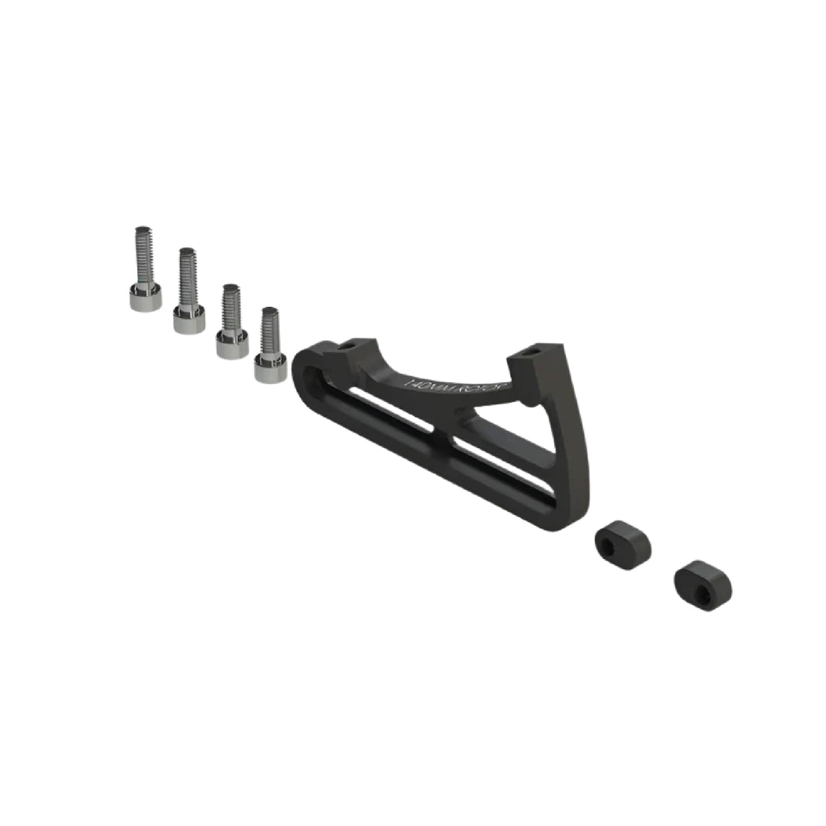 Syndyt Caliper Mount Kit with Aluminum Post Mount for 140mm Brake Rotor for Syndyt PRO/EXPERT BMX Bike Frames, Includes Stainless Steel M6 Screws