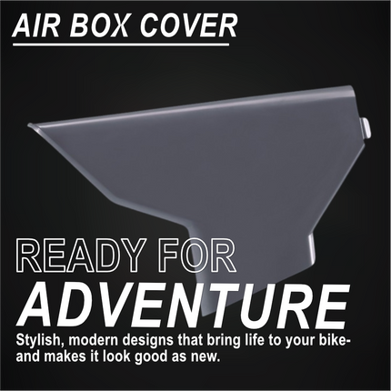 Polisport 8611800003 AirBox Cover for Husqvarna TC/FC 2025+ & TE/FE 2026+ – Nardo Grey – OEM-Style Replica Plastic with Durable Gloss Finish Perfect Factory Fit Impact Resistant