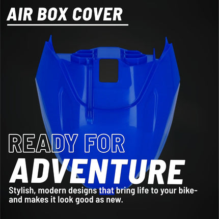Polisport Blue Air Box for Yamaha Dirt Bikes |  YZ250F (2024-2026), YZ250FX (2024-2026), YZ450F (2023-2026), YZ450FX (2023-2026)) | OEM Fit & Durable DGP Plastic
