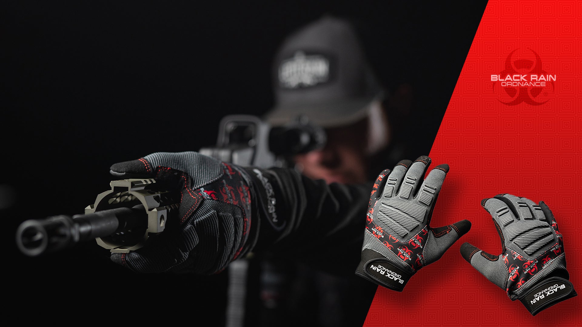 Black Rain Ordnance Tactical Shooting & Hunting Gloves with Touchscreen Fingers