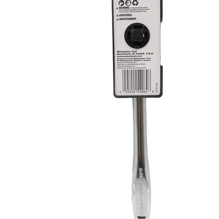 Milwaukee 48-22-9012 1/2 in. Drive Ratchet with 4 Degree Arc Swing and Chrome Finish