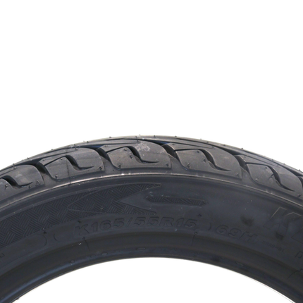 Kenda Kanine KR20 165/55R15 69H Front Tire (x2) and 225/50R15 84H Rear Tire for 3-Wheel Autocycle w keychain