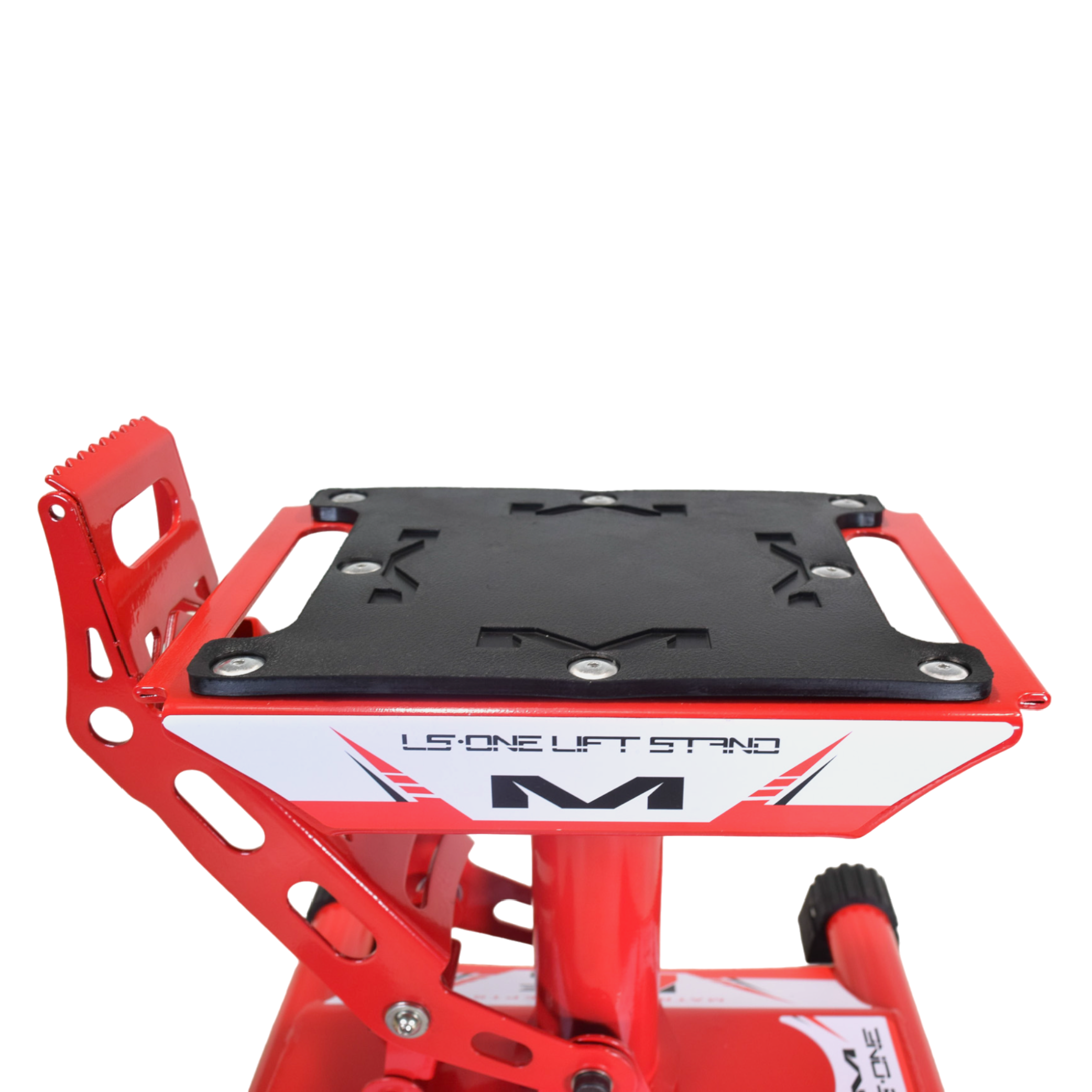 Matrix Concepts LS1 Lift Stand with 500 lbs Capacity for Dirt Bikes (Red)