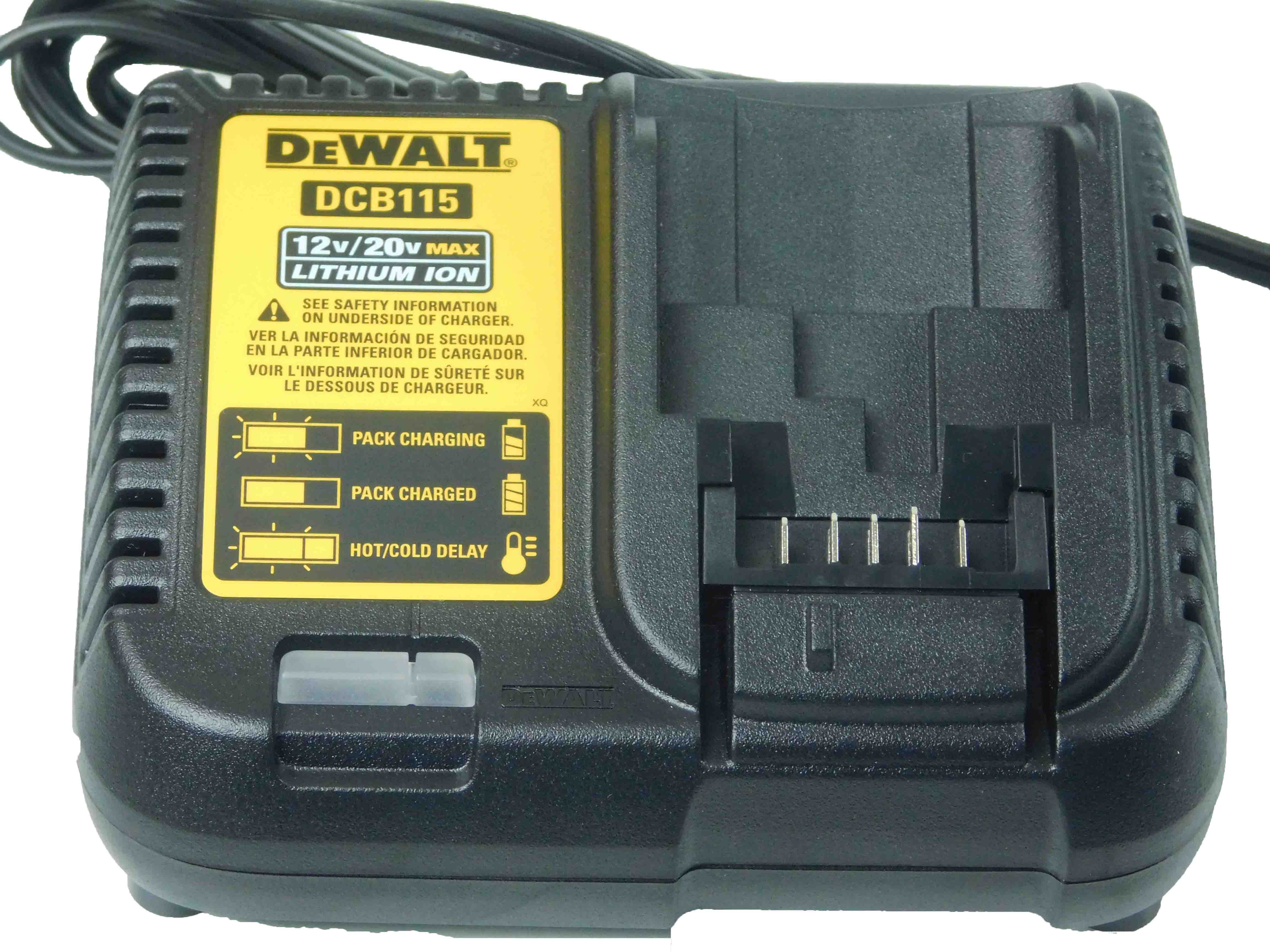 Dewalt DCB115 20V Lithium Ion Battery Charger