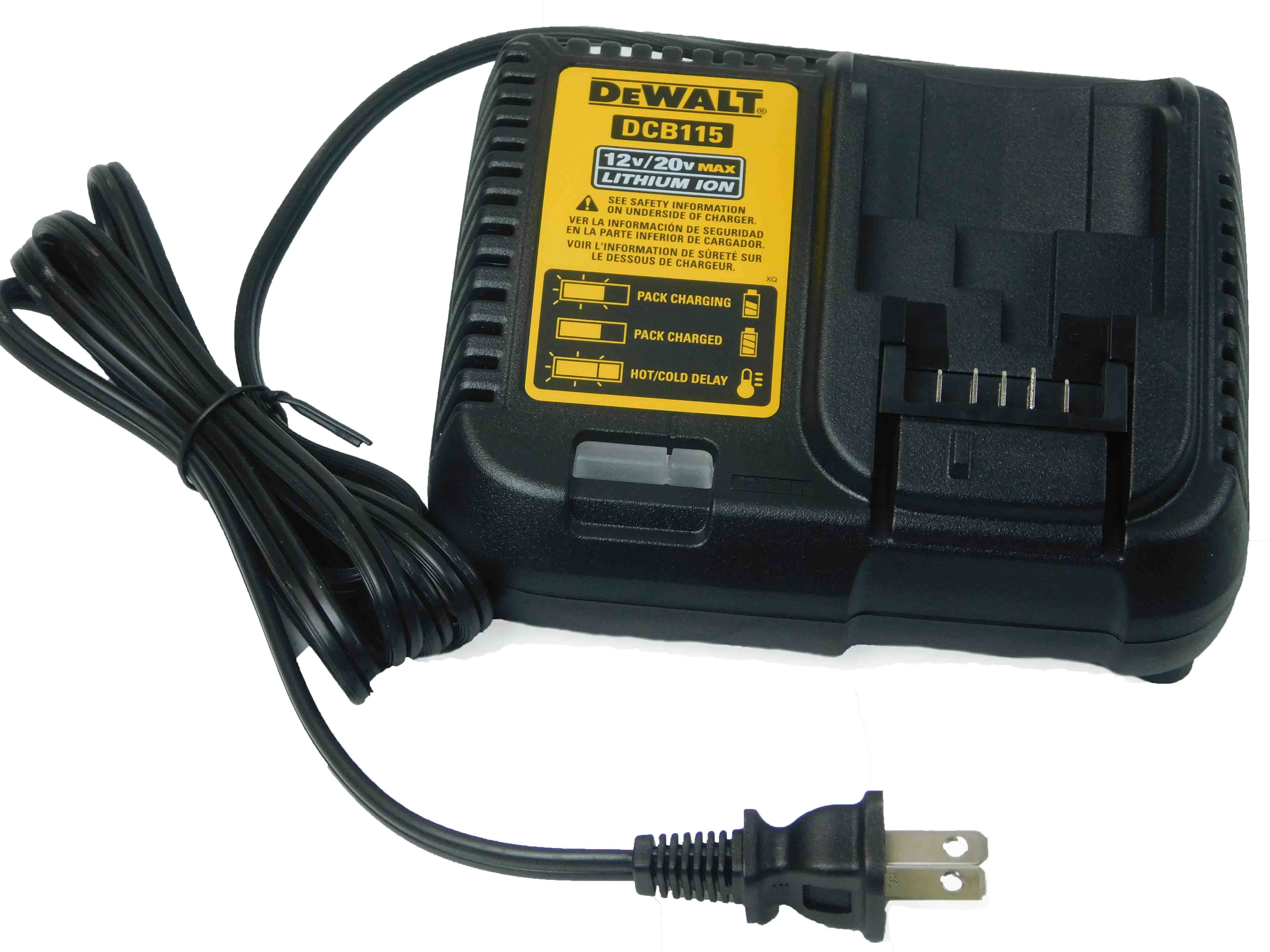 Dewalt DCB115 20V Lithium Ion Battery Charger