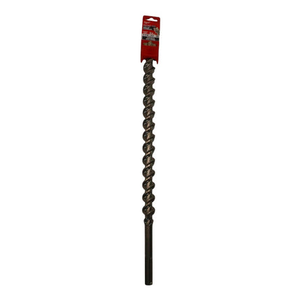 Milwaukee 48-20-8972 SDS-MAX 4CT MX4 Drill Bit, 1-1/4 in. x 18 in. x 23 in., Rebar Guards for Durability in Hard Aggregate & Rebar, Sharp Centering Tip for Exact Drilling in Concrete